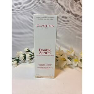 Clarins Double Serum HYDRIC+ LIPID SYSTEM 1.7 Oz Retail $140